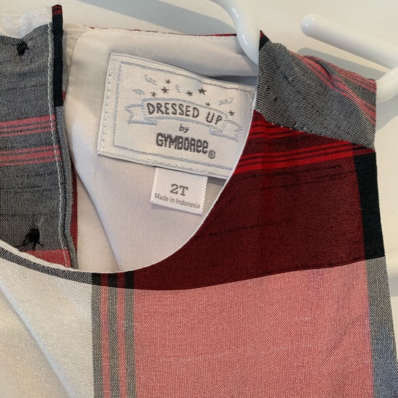 Gymboree checkered black, white and red dress. Size 2. - Picture 5 of 5